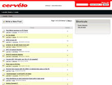 Tablet Screenshot of forums.cervelo.com